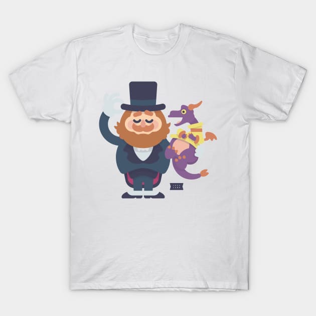 Figment and Dreamfinder T-Shirt by 1955 LAND DESIGNS